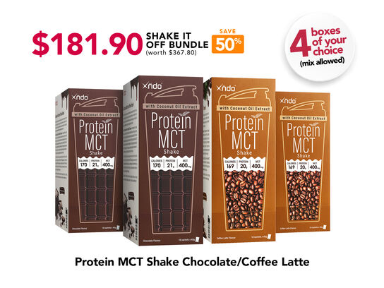 Xndo Protein MCT Shake Bundle Set Image