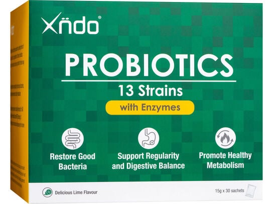 Probiotics 13 Strains with Enzymes Lime