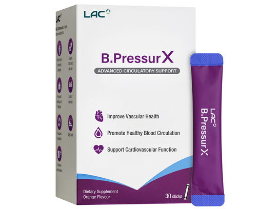 LAC B.PressurX Front Panel Packaging Box