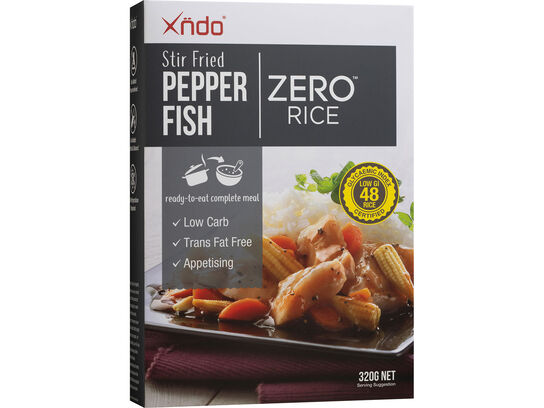 Stir Fried Pepper Fish ZERO™ Rice