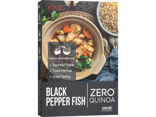 Black Pepper Fish ZERO™ Quinoa